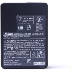 تصویر شارژر باتری اصلی نیکون مدل Nikon MH-24 Orginal (no box) مناسب EN-EL14 