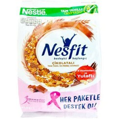 تصویر کورن فلکس شکلاتی رژیمی نسفیت 400 گرم Nesfit 01256