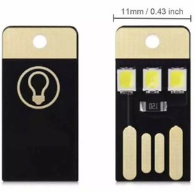 تصویر چراغ قوه هارمن مدل USB SMALL 3 LED 