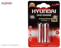 تصویر باتری قلمی هیوندای مدل Super Ultra Heavy Duty بسته 2 عددی 