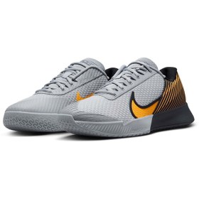 تصویر کفش تنیس مردانه نایک NikeCourt Air Zoom Vapor Pro 2 -طوسی/نارنجی 