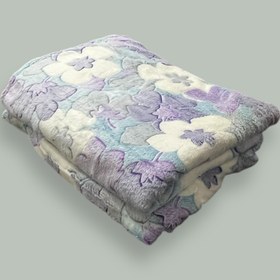 تصویر پتوی مسافرتی دو نفره شبتاب طرح فانتزی 