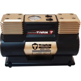 تصویر کمپرسور باد فندکی بیست مدل AT-3340 بدون روغن ۱۲ ولت 