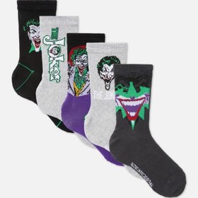 تصویر جوراب PRIMARK Men's Multi 5pk Joker Socks - 4 JOKER