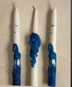 تصویر شمع قلمی اسب 