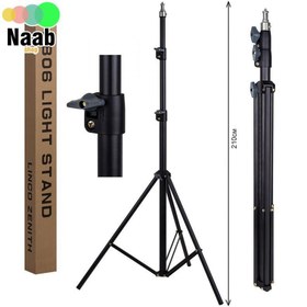 تصویر سه پایه فون پرتابل MiLook 807A Portable Background holder(میله 2 متری) +کیف قابل حمل 