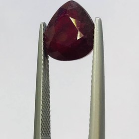 تصویر نگین یاقوت سرخ سایز 11*10 