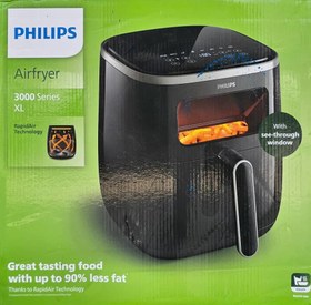 تصویر سرخ کن بدون روغن فیلیپس مدل HD9257 ظرفیت ۵.۶ لیتری Philips HD9257 Air Fryer 5.6L