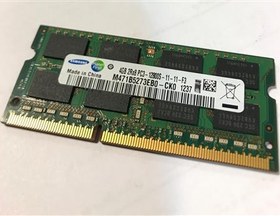 تصویر رم لپ تاپی 4 گیگ سامسونگ DDR3 