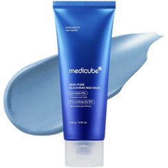 تصویر ماسک رفع منافذ و ضدجوش سرسیاه مدی کیوب medicube zero pore blackhead mud mask 