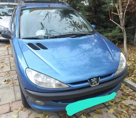 تصویر پژو 206 SD مدل 1395 ا Peugeot 206 SD V8 Peugeot 206 SD V8