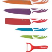 تصویر سرویس چاقو 6 پارچه مدل بداف Chef Knife 