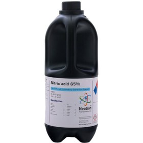 تصویر اسید نیتریک 65% گرید Extra Pure (کدM) 