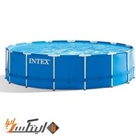 تصویر استخر پیش ساخته فریمی با ابعاد 457 در 122 کد intex 28236