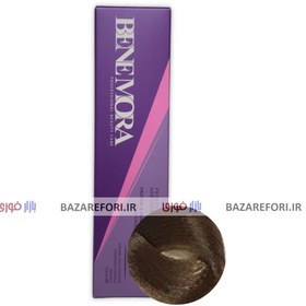 تصویر رنگ مو شماره 7.53 حجم 100 میلی لیتر ( رنگ کاپوچینو متوسط) برند بن مورا - بازار فوری Hair dye number 7.53- volume 100 ml (medium cappuccino colO​R)- Ben MO​Ra bra​nd