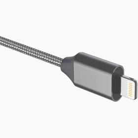 تصویر کابل 1.2 متری تایپ سی به لایتنینگ کیو سی وای مدل DC03 QCY DC03 Type-C To Lightning Cable 1.2m