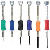 تصویر ست پیچ گوشتی ساعتی ۶ عددی وسل مدل TD56 