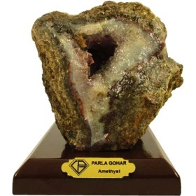 تصویر سنگ راف آمیتیست پارلا گوهر کد 5986 