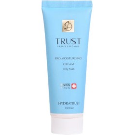 تصویر کرم آب‌رسان پوست چرب تراست Moisturizing cream for oily skin TRUST