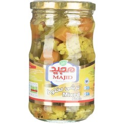 تصویر ترشی مخلوط مجید 670 گرمی 