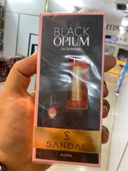 تصویر مینی ادکلن ۲۵ میل صندل رایحه بلک اپیوم BLACK OPIUM 