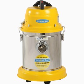 تصویر جاروبرقى نیمه صنعتی اداری خانگی 1400WD آب وخاك آسانا | زرد 