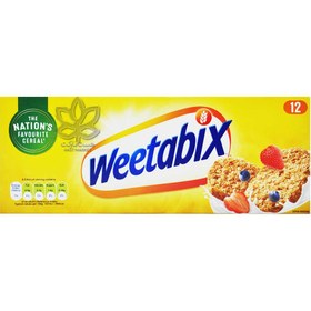 تصویر غلات صبحانه بیسکوییتی ۱۲ عدد ویتابیکس – weetabix 