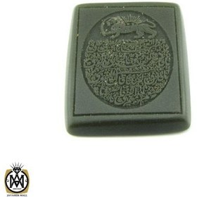 تصویر نگین تک یشم با حکاکی ناد علی – کد ۹۰۲۹ 