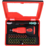 تصویر ست پیچ گوشتی 35 عددی مدل T8316-S35 توسن Tosan 35-Piece Screwdriver Set, Model T8316-S35