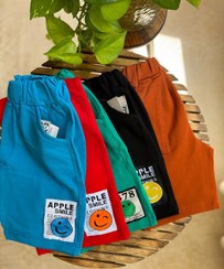 تصویر شلوارک بچگانه استیکردار 