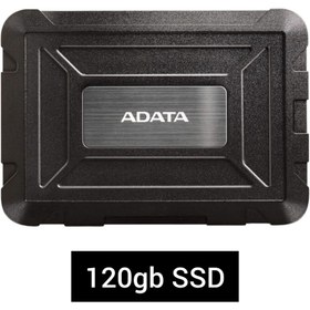 تصویر SSD اکسترنال ADATA مدل ED600 ظرفیت 128gb 