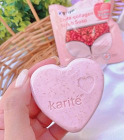 تصویر صابون لایه بردار و روشن کننده بدن کلاژنه اسکراب دار 