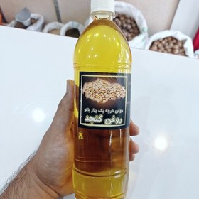 تصویر روغن کنجد پرس سرد تضمینی و خالص یک لیتری حدود 930 گرم 