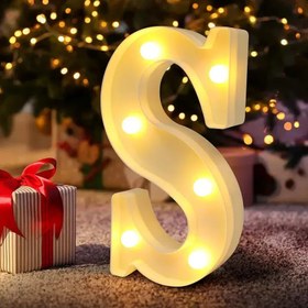 تصویر حرف چراغدار S 