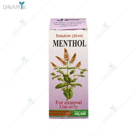 تصویر قطره منتول menthol