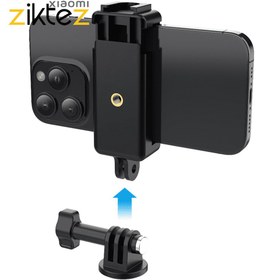 تصویر پایه موبایل و دوربین هولدر پایه مکشی Porodo 2in1 Mobile and Camera Mount with Suction Base(اورجینال ارسال فوری) 