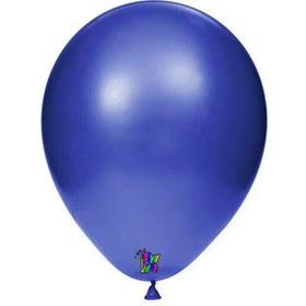 تصویر بادکنک تولد آبی پررنگ 