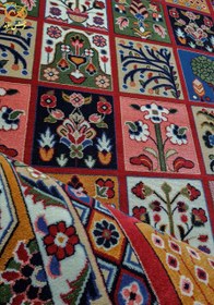 تصویر Afrand machine made gabbeh rug lacquer Base Color, code 56826 