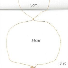 تصویر 0261. زنجیر بدن مدل ستاره 