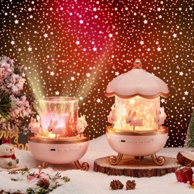 تصویر پرژکتور چرخشی موزیکال بلوتوث دار پرنس 