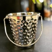 تصویر سطل یخ استیل ضد زنگ سایز 