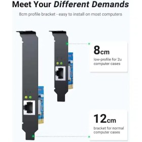 تصویر کارت شبکه گیگابیت یوگرین مدل US230 Ugreen US230 PCI-E Gigabit Ethernet Adapter