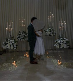 تصویر گل آرایی بله برون کد 1069 