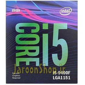 تصویر پردازنده بدون باکس اینتل Core i5 9400F Coffee Lake Intel Core i5-9400F Coffee Lake LGA-1151 9th Gen TRAY Processor