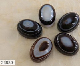 تصویر نگین عقیق باباقوری خوش نقش کد 23880 