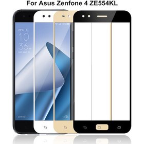 تصویر محافظ صفحه نمایش شیشه ای تمام صفحه برای Asus Zenfone 4 ZE554KL 