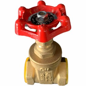 تصویر شیرفلکه کشویی 1/2 اینچ PN16 برنجی سامین GATE VALVE 1/2" PN16 BRASS SAMIN