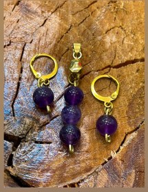 تصویر ست سنگ‌ آمیتیست برزیل 