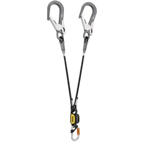 تصویر لنیارد جاذب انرژی دو شاخه 80cm ابزوربیکا پتزل PETZL ABSORBICA Y MGO 80