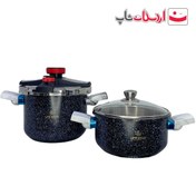 تصویر زودپز دوقلوی لایف اسمایل مدل ZDS-4+6M 